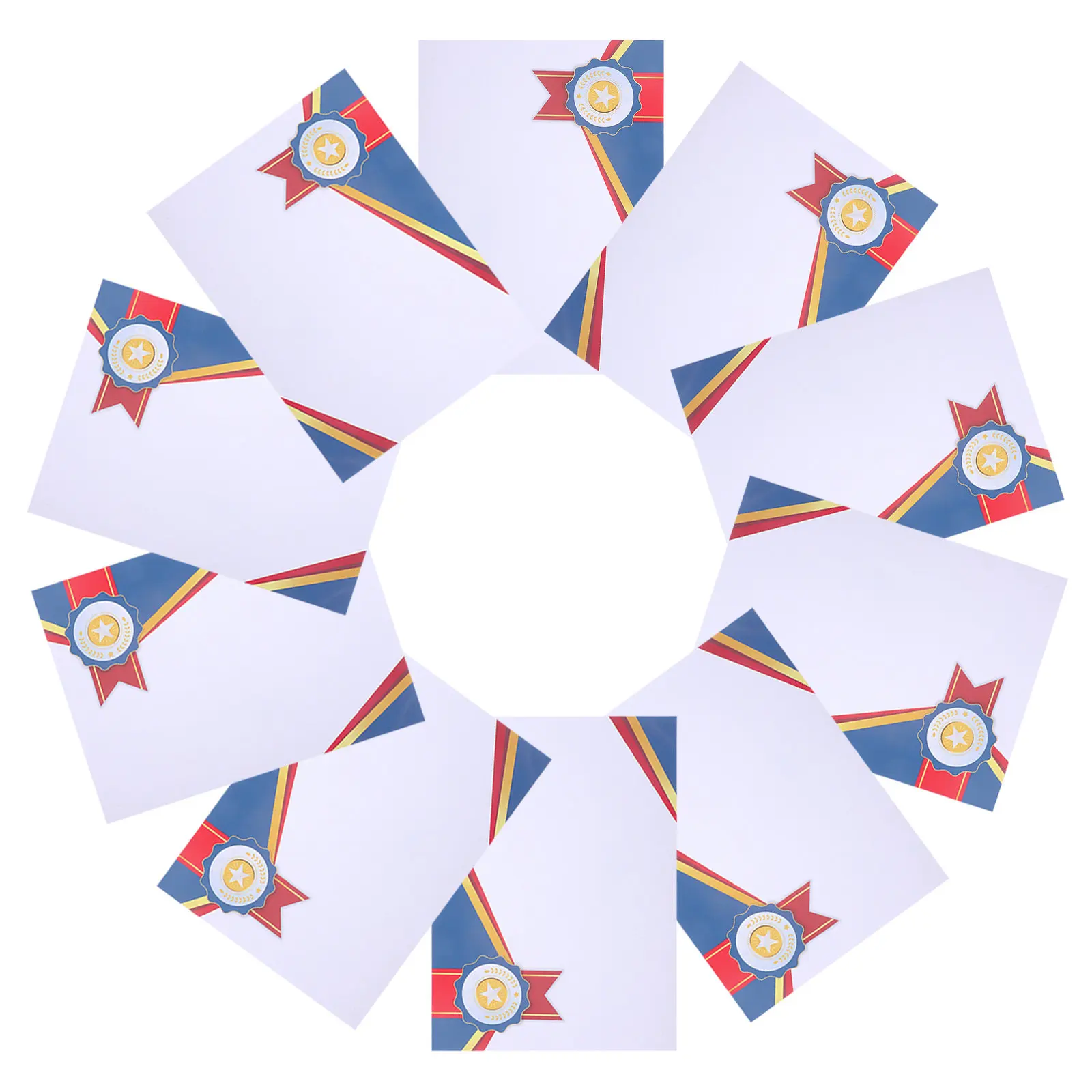 

50 Sheets Award Certificate Paper Blank Diploma Paper for Printing Graduate Certificates and Award Certificates