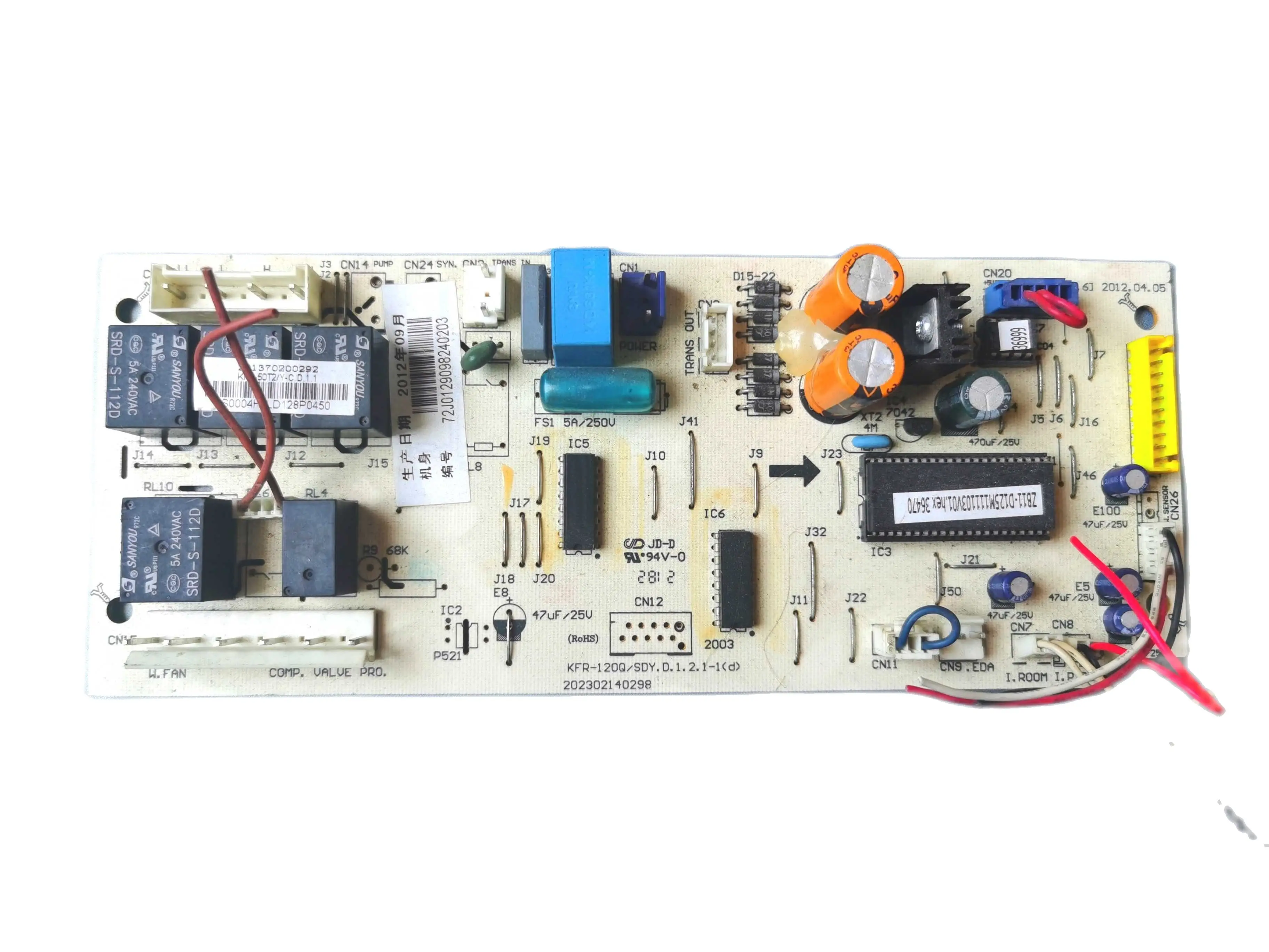 Bom trabalho para ar condicionado placa de computador placa-mãe KFR-120Q/y KFR-120Q/SDY.D.1.1-1 (d)