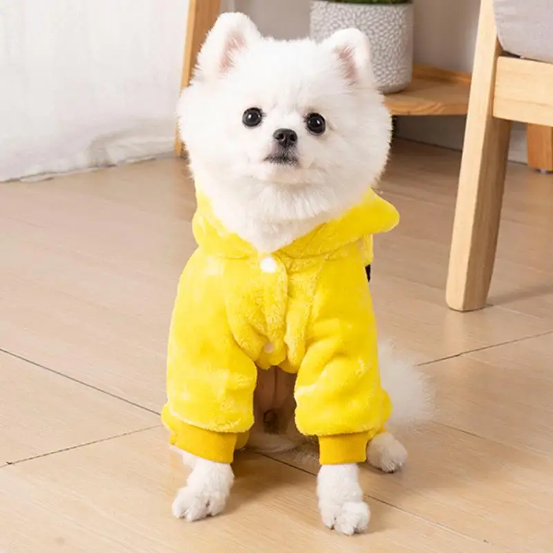 Anime Cartoon Pokemon Huisdier Kleding Kawaii Pikachu Herfst Winter Coral Fleece Warme Kleding Leuke Katten en Honden Kerstcadeau