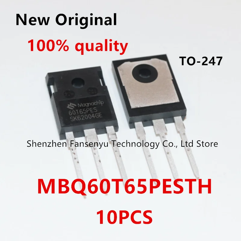 

10PCS MBQ60T65PESTH MBQ60T65PES 60T65PES TO-247 New original ic chip In stock