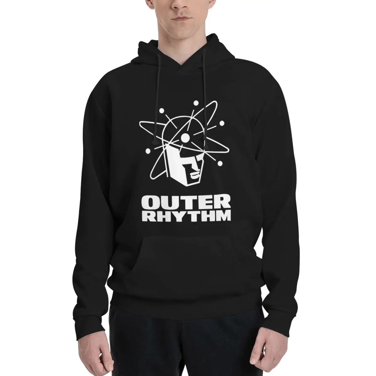 

Outer Rhythm Records Polyester Hoodie Men's Sweatershirt Warm Dif Colors Sizes