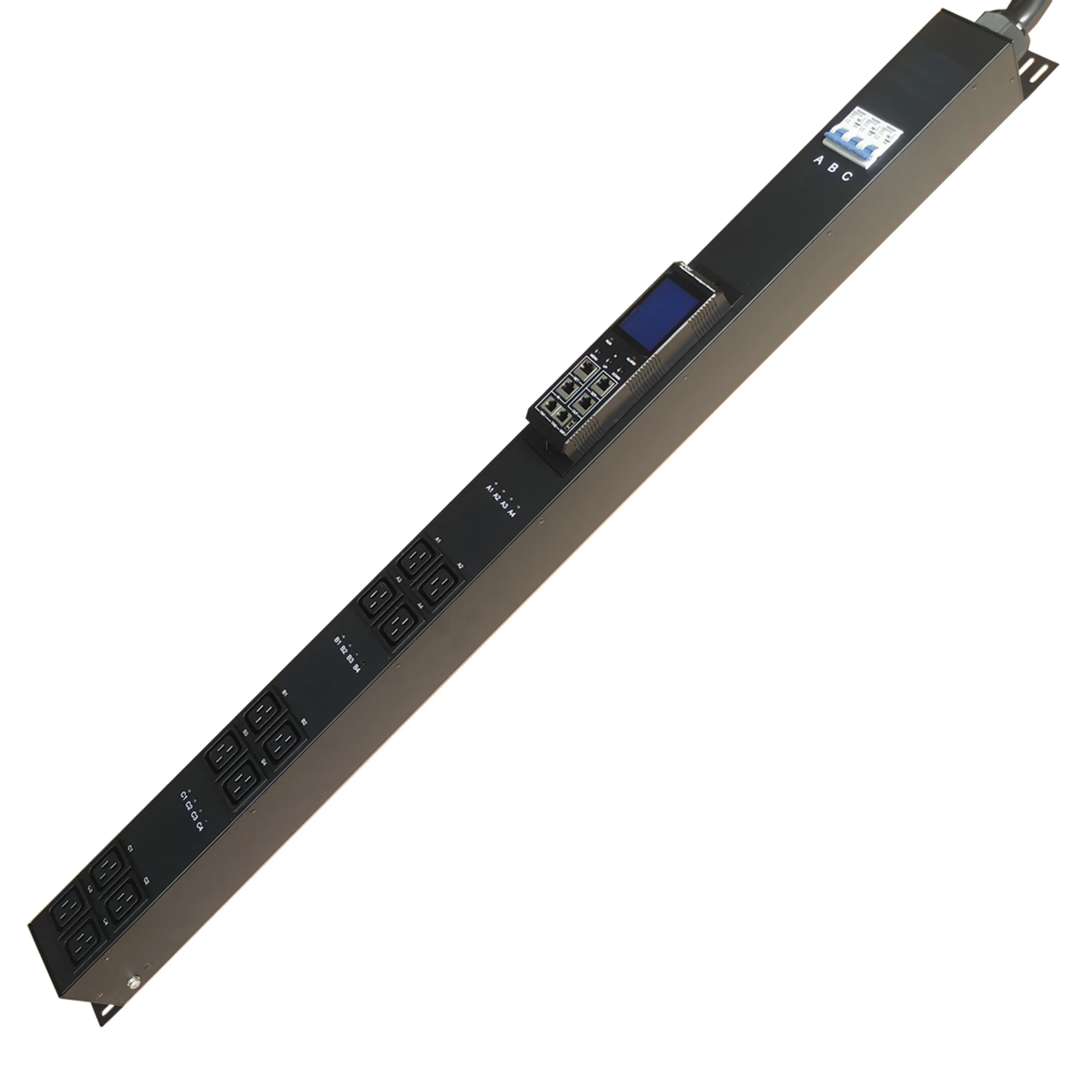 

GWGJ Трехфазный 12-контактный 63A IEC320 C19 380 В 480 В 415 В 440 В 276 В 208 В Удлинитель Smart Meter Розетка PDU