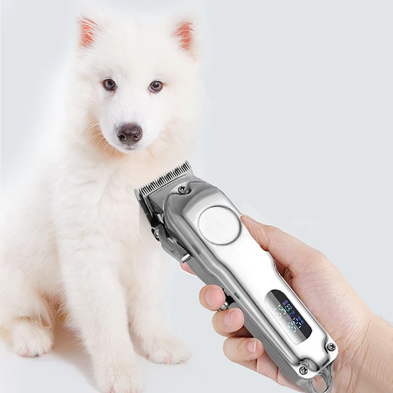 Professional Dog Hair Shaver Pet Electric Clipper Cat Hair Clipper Set Hair Clipper Pet Supplies Trimming Tools Low Noice