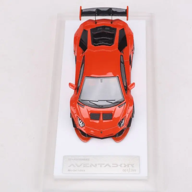 Pomysł modelu 1/64 Lamborghini LP700-4 LBWK Zabawka ze stopu Pojazd silnikowy Odlewany metal Model Prezenty