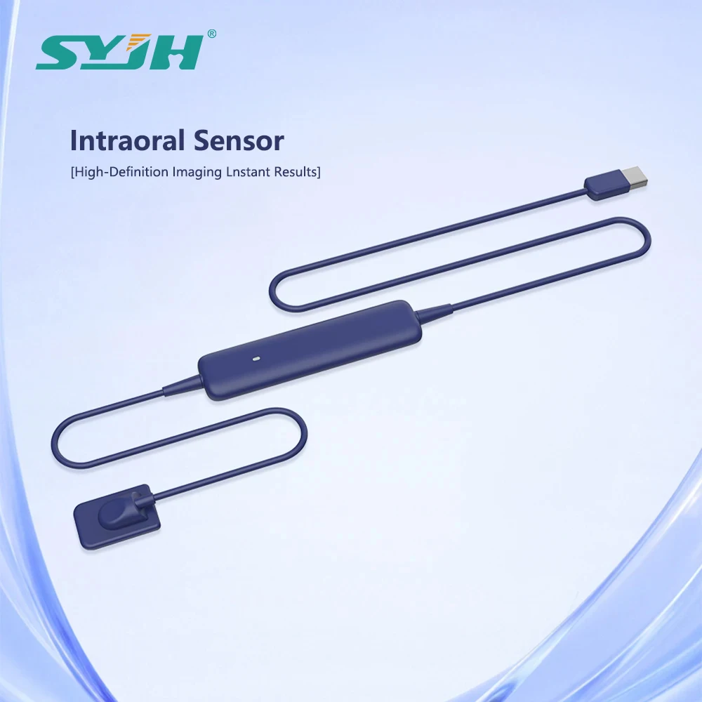 SYJH Dental Digital Sensor Ultra-thin Fast Transmission RVG X Ray Sensor IP68 Grade 3m Cable Imaging System Dentist Equipment