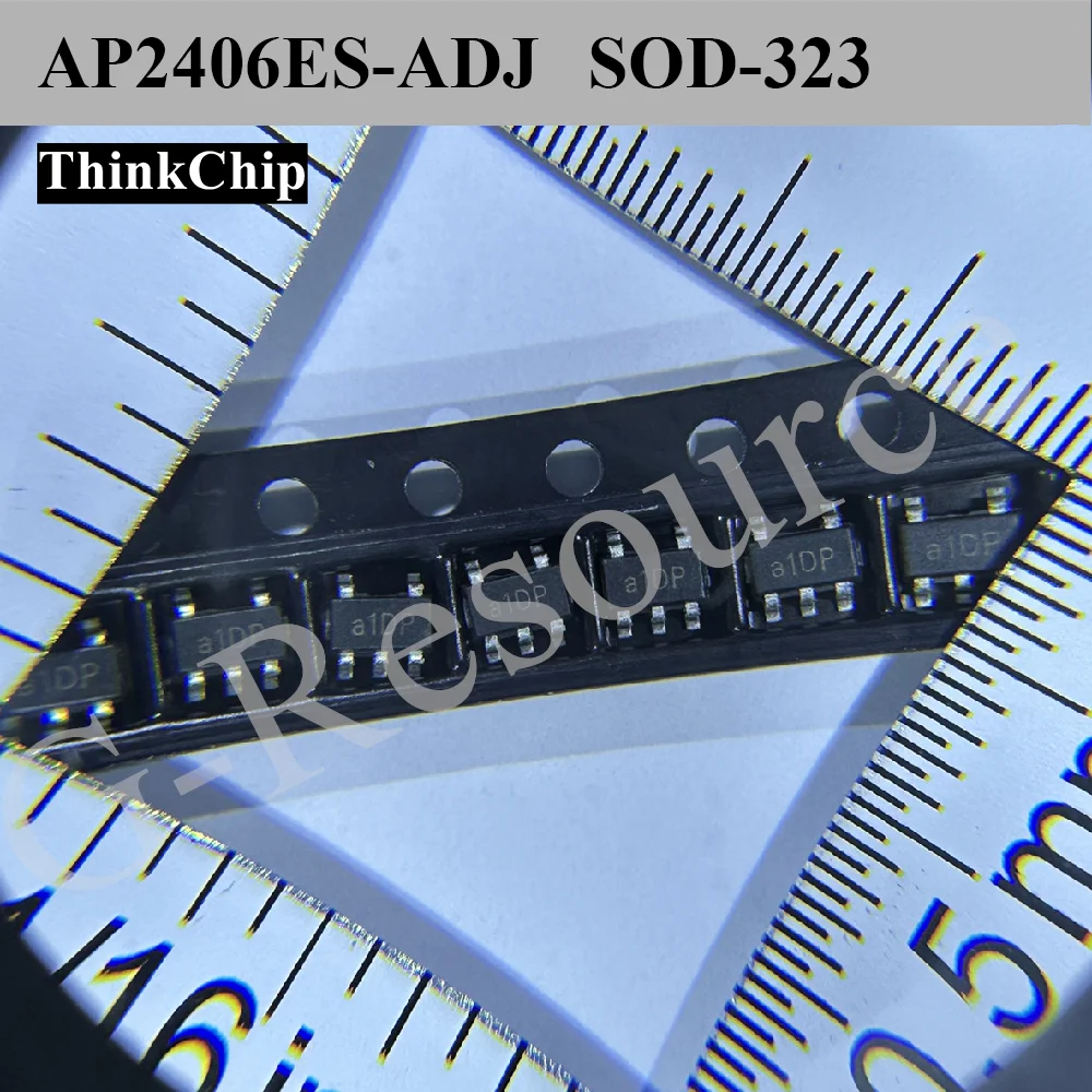 

(10pcs) AP2406ES-ADJ B6GAA SOT-23-5 (Marking a1DP) DC-DC Buck IC 1.5MHz Adjustable Output 0.6V*