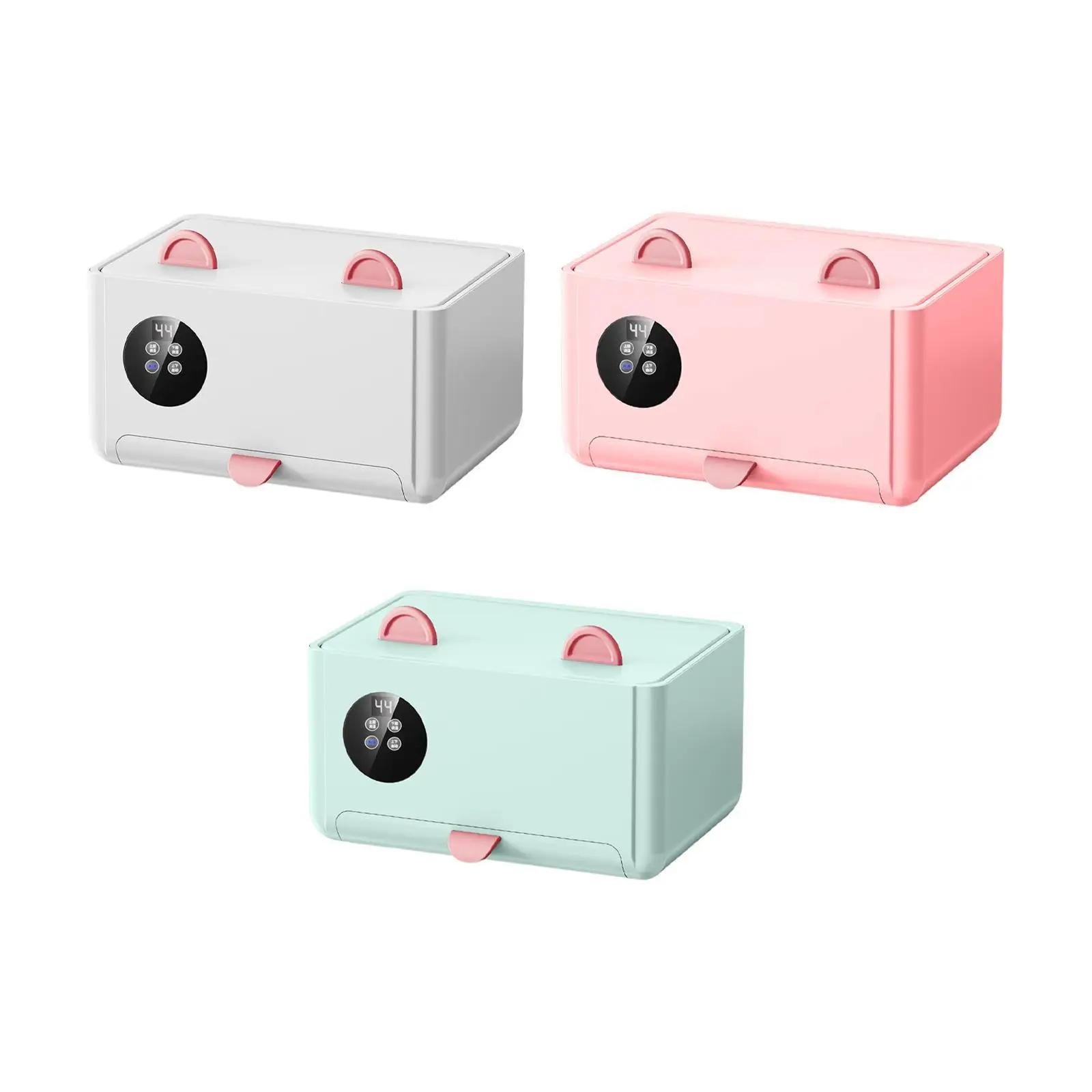 Wipe Warmer Portable Wipe Dispenser Temperature Adjustable Wet Tissue Heater