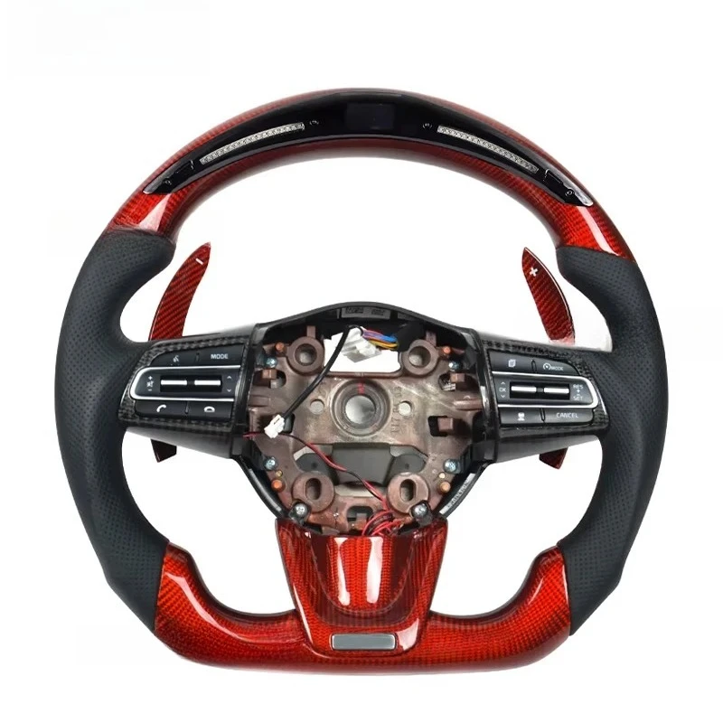 

The Carbon Fiber LED Steering Wheel Is Suitable for The Kia Stinger GT