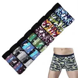 4Pcs/Men's Sexy Panties Boxer Shorts Soft Comfortable Trendy Boxers U-shaped Pouch Breathable Men's Underwear Large Size 4XL