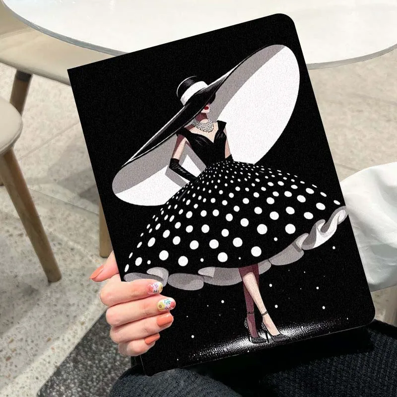 capa-para-tablet-feminina-com-estampa-de-bolinhas-moderna-para-ipad-pro-air-a16-2ª-3ª-4ª-5ª-6ª-7ª-geracao-102-97-11-105-109-129-13-polegadas