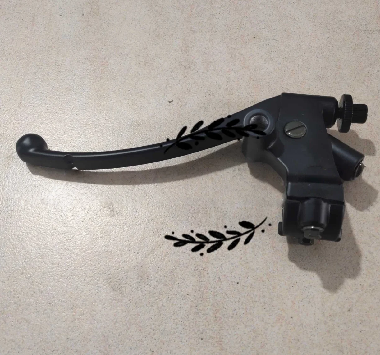 Para Benelli TNT150 BJ150-29B TNT150i Conjunto de maneta de embrague izquierda y maneta de freno de disco derecho con claxon