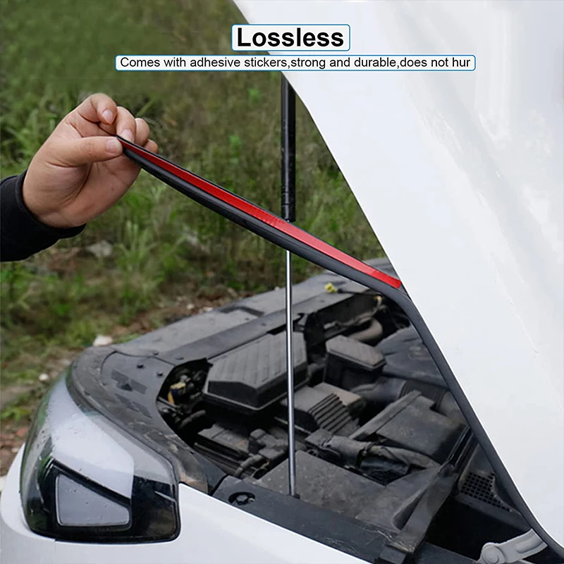 Car Door Seal Z Type Weatherstrip Noise Insulation Sealing Rubber Strip Trim Auto Rubber Seals Z Shaped Seal Rubber Door