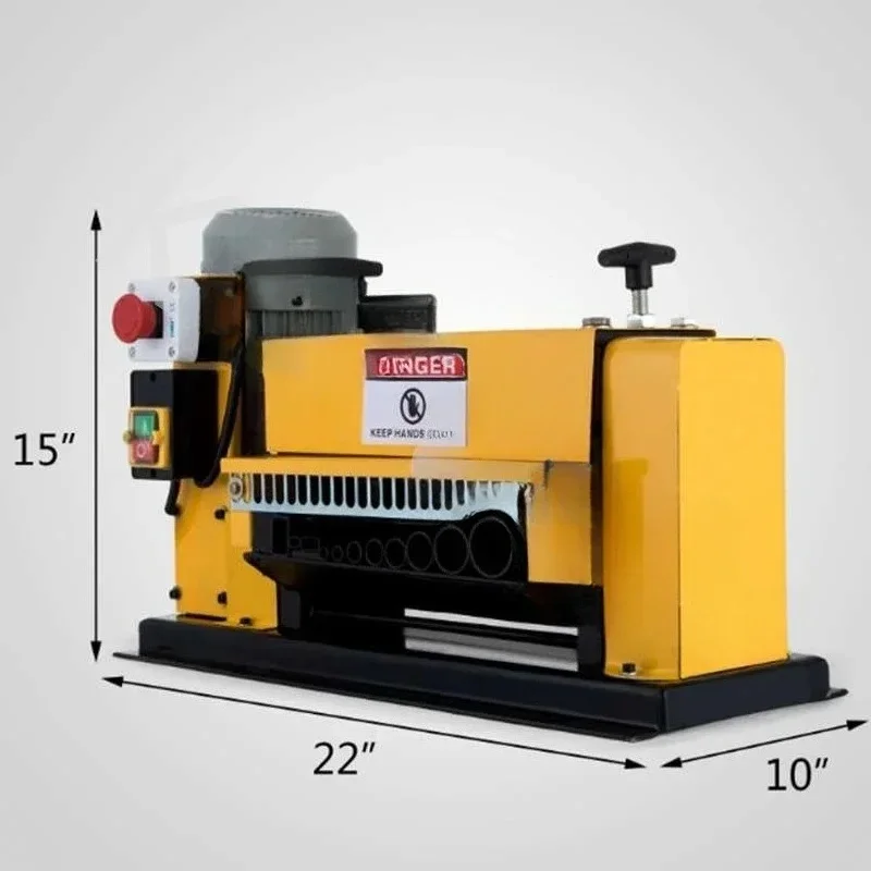 

Electric Wire Stripping Machine Portable 10 Blades For 1.5~38mm Cable Stripper Copper Recycling Tool