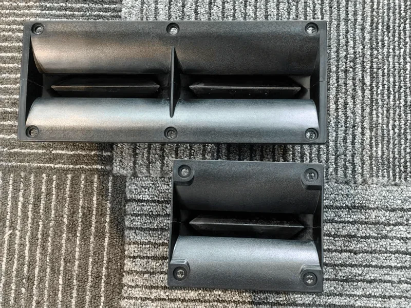 MW Audio Dual HF Horn für 5-Zoll-Säulenlautsprecher und Line Array, 2x1" Hals, Größe: 247,5×100,5×85,4mm – Detail 7