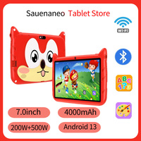 New 7-inch WiFi children's tablet with Quad core 4GB RAM and 4GB ROM the best gift for children Supports Bluetooth Android 13