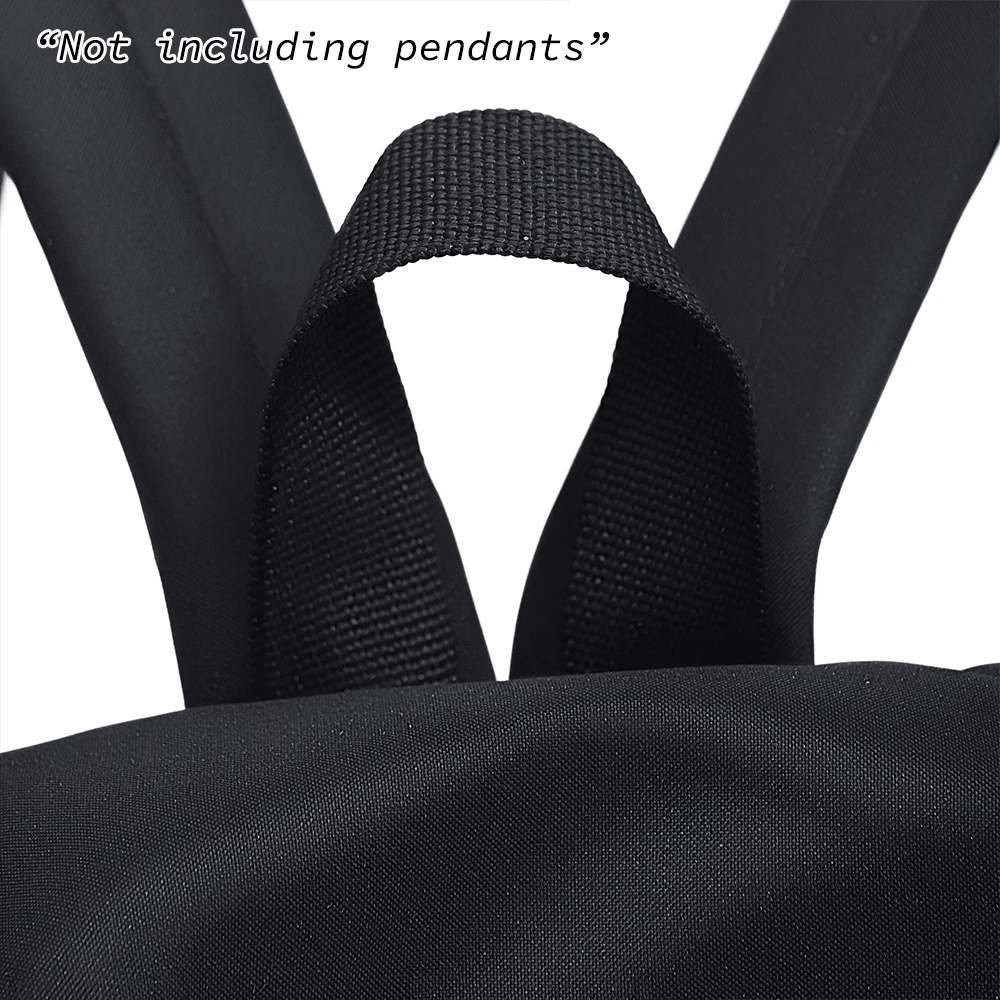 Backpack, Backpack, Large Capacity Korean Version, Instagram Style, Simple and Versatile, Solid Color, Trendy Backpack