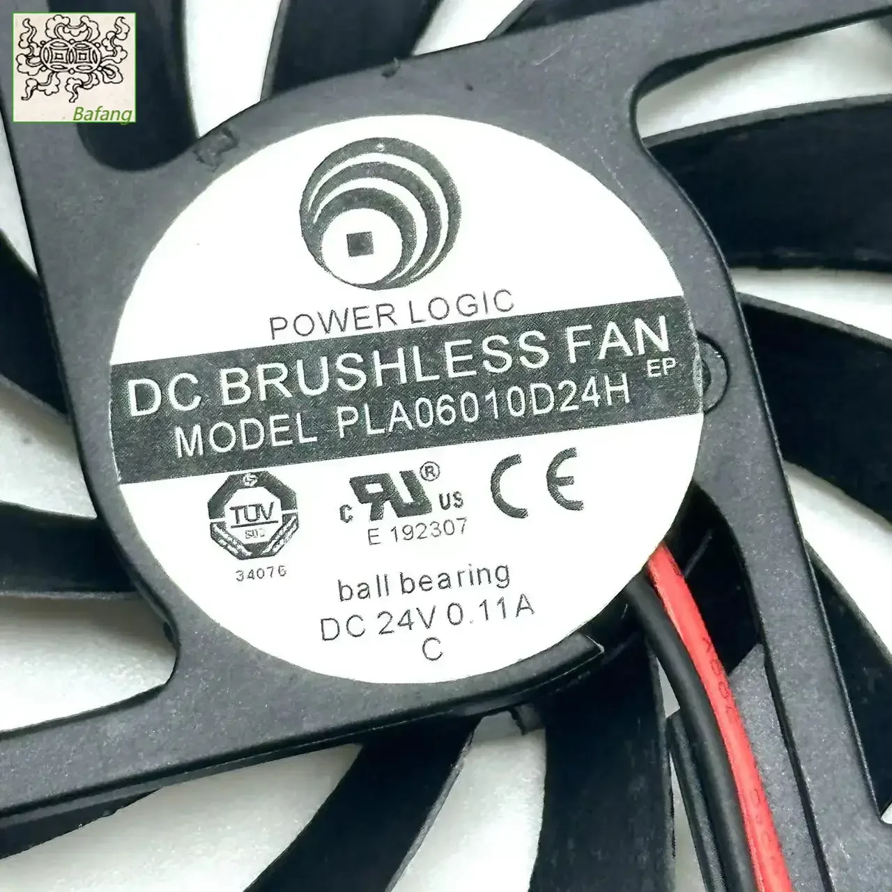 

Ltsf For POWER LOGIC PLA06010D24H DC 24V 0.11A 60x60x10mm 2-Wire Server Cooling Fan