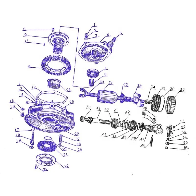 

750CC Motorcycle Transmission Shaft Assembly for R66 R71 R75 M72 K750 CJ-K750 Rear Final Drive System