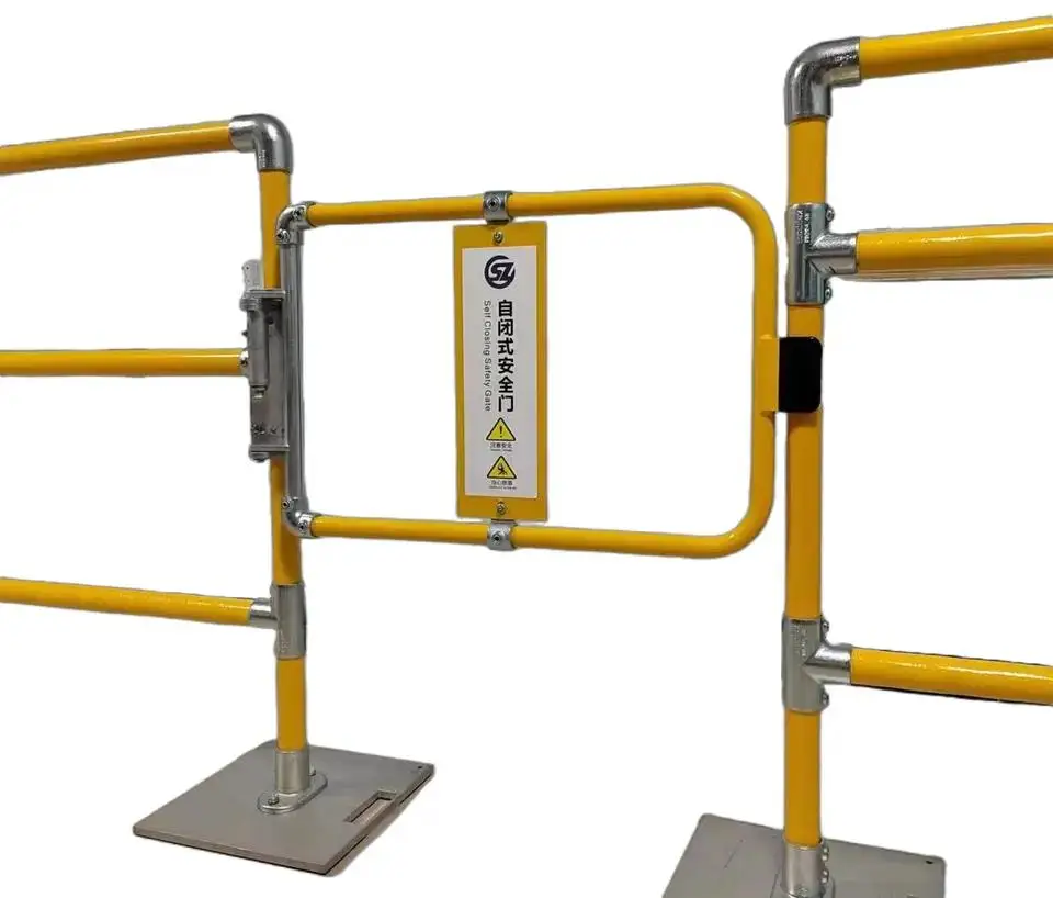 Top standard export to the US market Steel spring self-closing industrial safety door, ultra-high quality painting