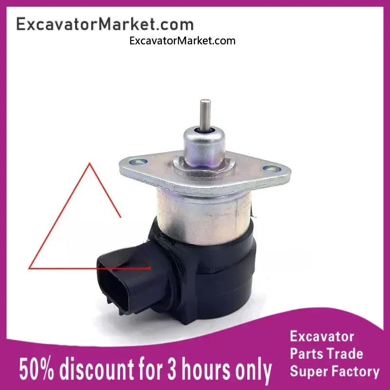 

Excavator Spare for Kubota 854k/954k tractor flameout solenoid valve 1g598-60010 engine fuel cut-off valve switch