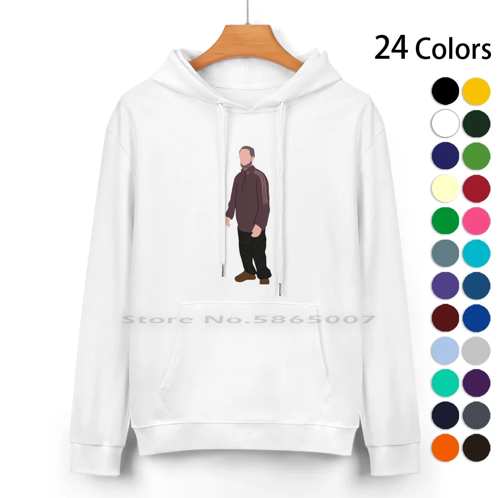 Rob Pure Cotton Hoodie Sweater 24 Colors Robert Pattinson Patinson Brown Tracksuit Funny Meme Popular Trending Kitchen 100%