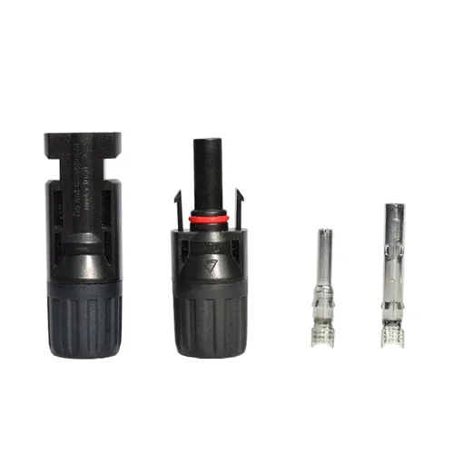 Imagen 2 del producto Conector Solar de 400/200/100/10 piezas, enchufe PV de 1000V CC 30A, Kit de conectores para Cable PV/MC fotovoltaico 2,5/4/6mm²