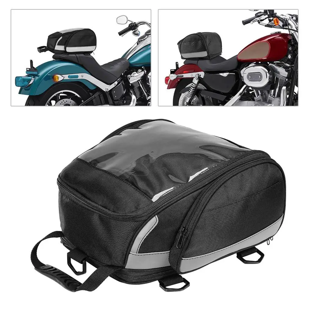 

Motorcycle Tail Bag Waterproof Heightening Luggage Bag Sport Backpack