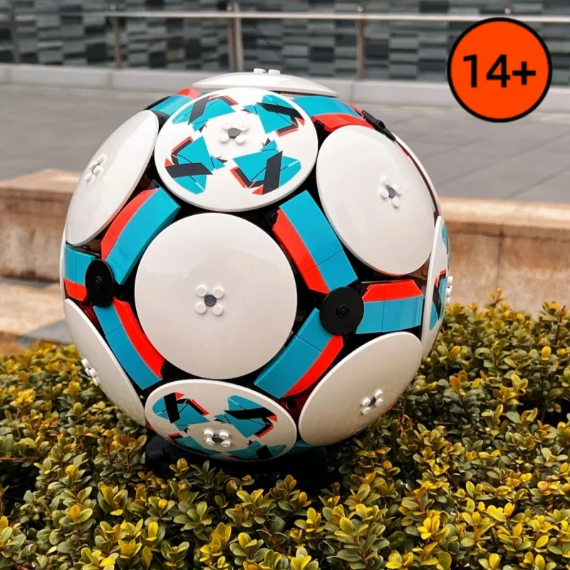 

1498 деталей в наличии: Набор для сборки модели футбольного мяча 1:1 (43019) – креативный конструктор для подарков на день рождения и праздников