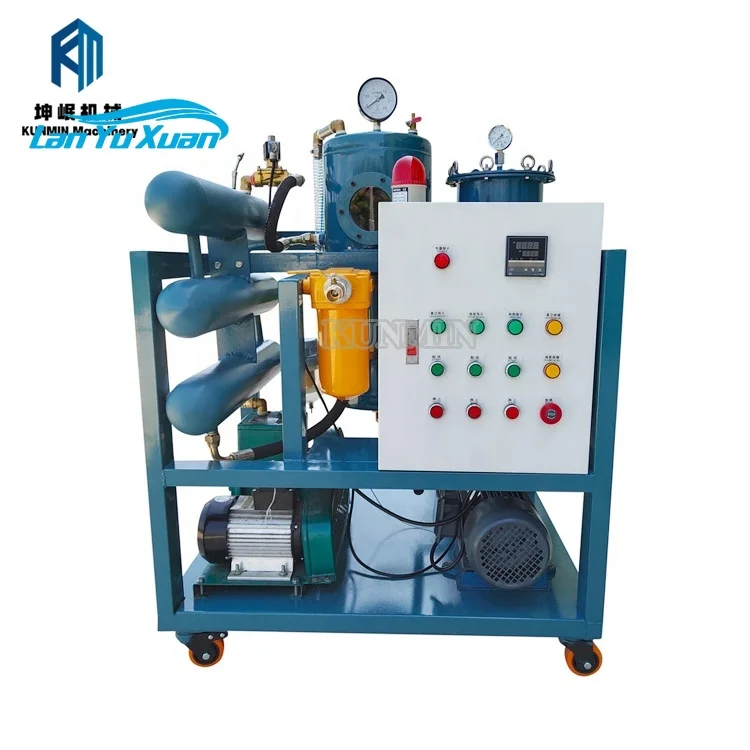 Low Labor Intensity And High Efficient Industrial Lube Insulation Oil Filtration Regeneration Equipment