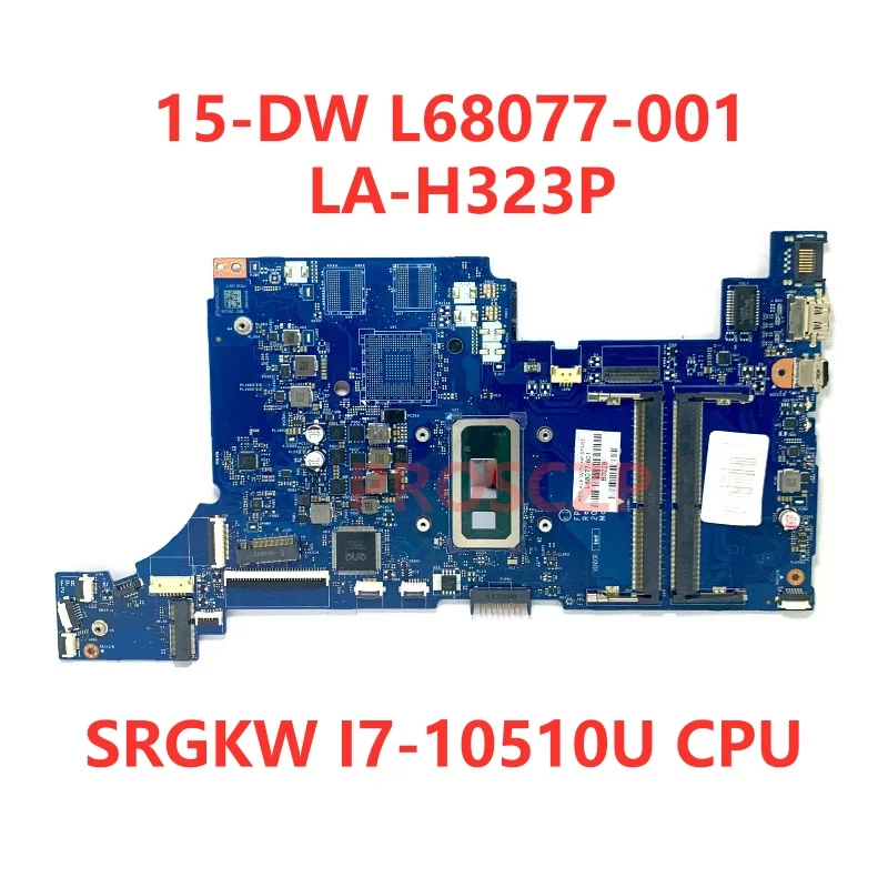 Placa base para ordenador portátil HP 15-DW, M13687-601 de L51985-601, L68075-601 L68077-601, con 6405U/I3/I7 GM/940MX 100%, prueba de L68080-601