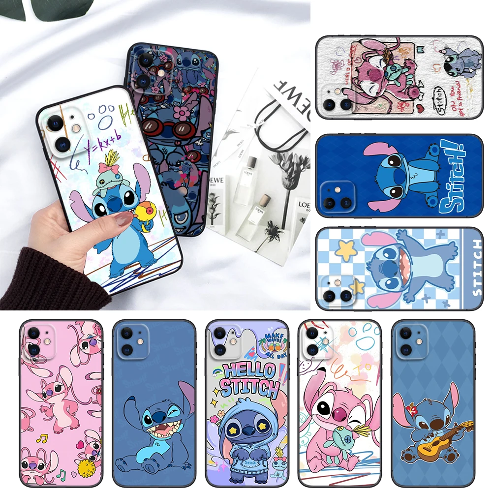 S47 Stitch Soft Case for OPPO A12 A12E A15 A15S A16 A54S A1K A37 A39 A3S A5 A9 A32 A53 A55 A53S A54 A59 A73 A76 A77 A83 A91 A93