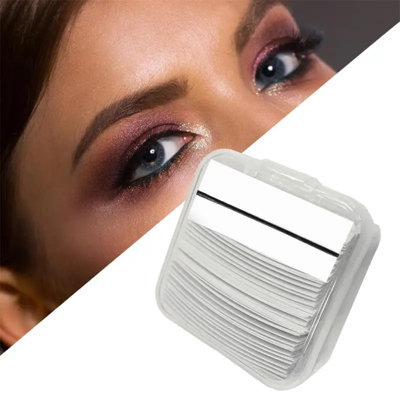 Self-Adhesive False Eyelashes Hypoallergenic Reusable Self-Adhesive Strips Long-Lasting Natural Portable Easy-To-Stick Eyelashes