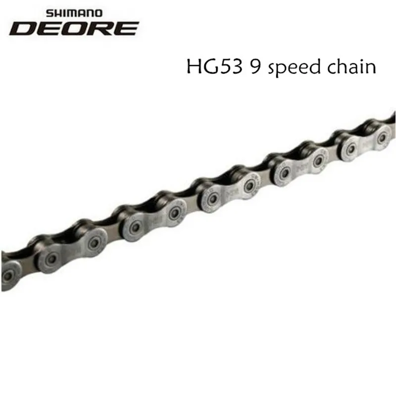 Shimano Alivio HG53 9 Speed Chains CN-HG53 Super Narrow HG Bicycle Bike Chain 9-speed 9S 112 links With Box / No Box