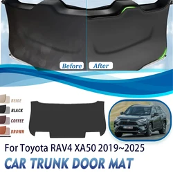 Car Trunk Door Cover For Toyota RAV4 Wildlander Suzuki Across XA50 2019~2025 Anti-dirty Carpet Car Tailgate Pad Auto Acesssories