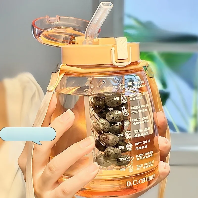 

Очень популярная портативная кружка большой емкости для женщин, с высоким эстетическим качеством, термостойкая, с широким дном, для беременных женщин