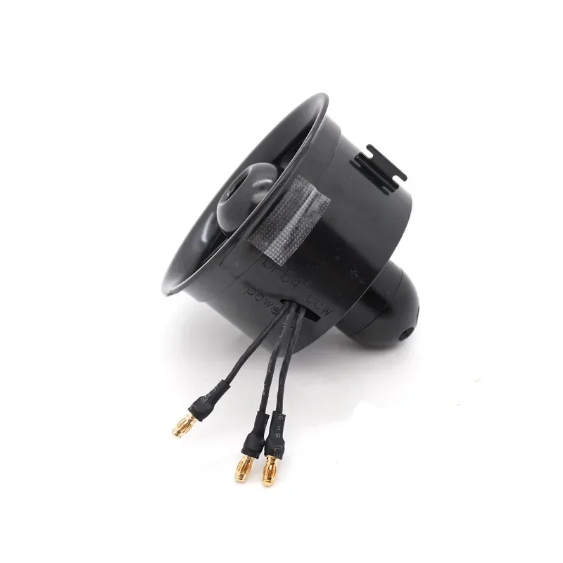 64mm 8Blades EDF CCW with Motor 3S 4S Ducted Fan 50 ESC for RC Jet Plane & Helicopter High Thrust Power System DIY Parts