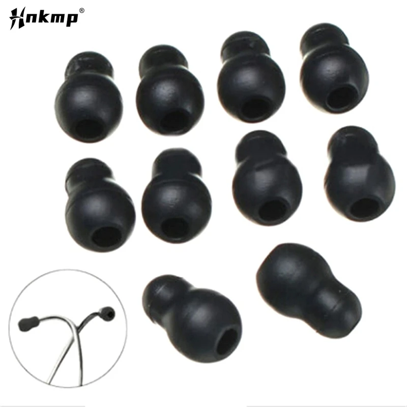 10Pcs Soft Reusable Earplug Earpieces For Littmann Stethoscope Silicone