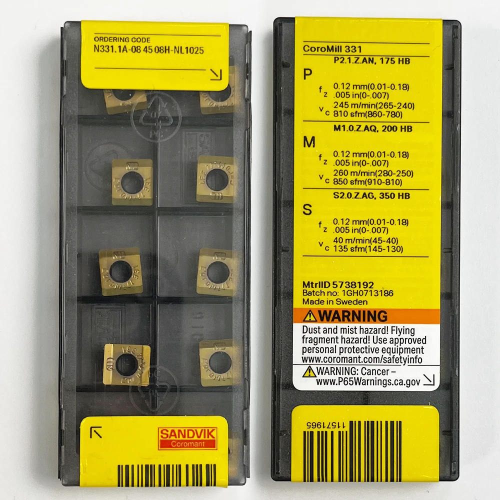 

HUAZHICHUN N331.1A-08 45 08H-NL1025 CARBIDE INSERT