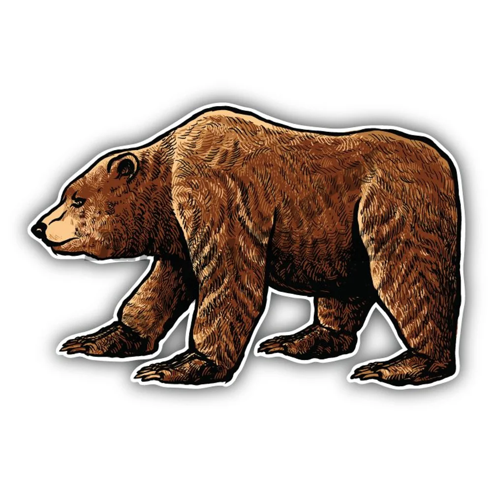 

Personalized Bear Car Sticker Bumper Speedboat Rear Windshield Waterproof Exterior Decal Accessories Custom Vehicle Decals Pvc