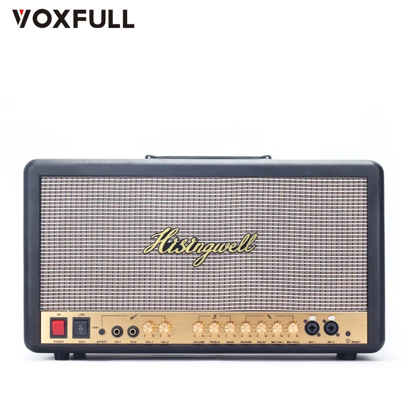 Voxfull MS06 기타 스피커 C INET 기타 콤보 앰프 (무선 마이크 및 스탠드 포함)
