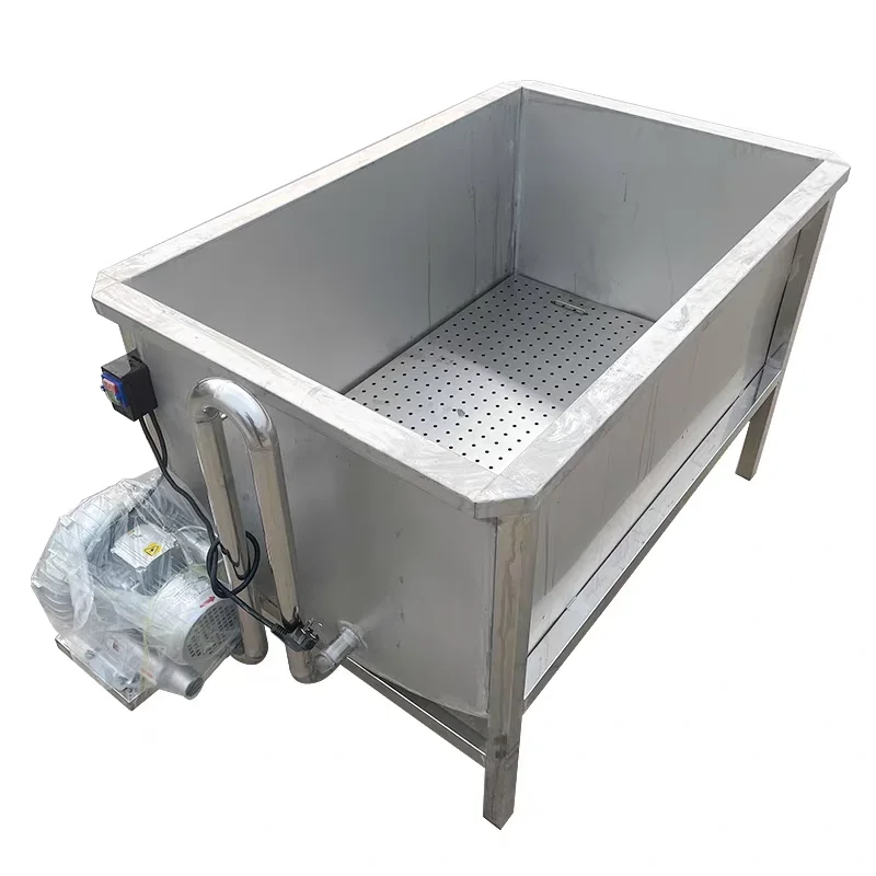 Vegetable washing machine, frozen beef bubble spray thawing equipment, duck wing thawing and cleaning equipment