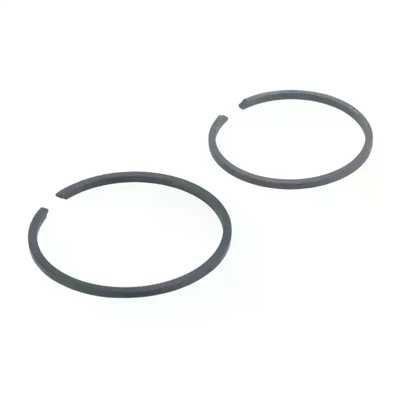 /PFU/Durable Carbon Steel Piston Rings High Wear Resistance For Chainsaws Trimmers Pruning Machines Repair Garden Tools 2Pcs
