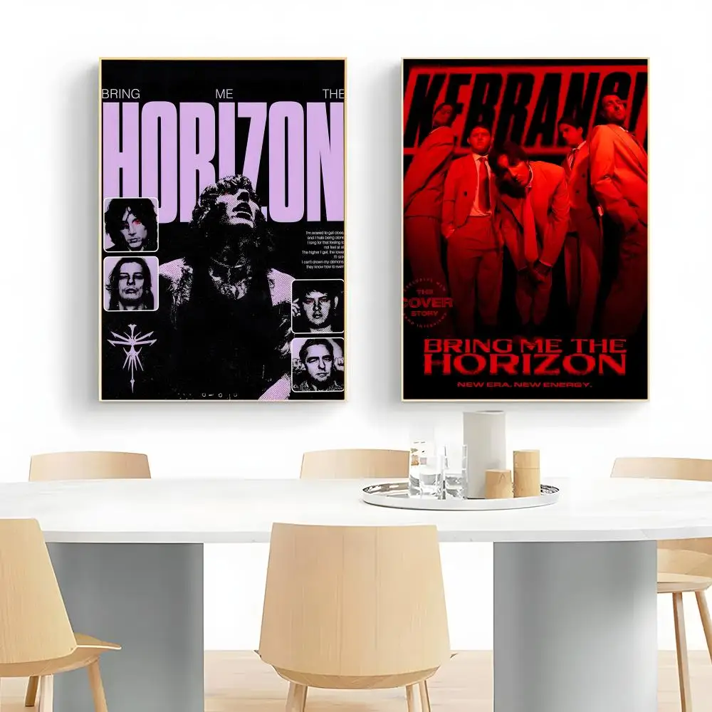 Metalcore Band Bring Me The Horizon Poster Wall Art Print Decorative Mural Home Decor Gift Unframed