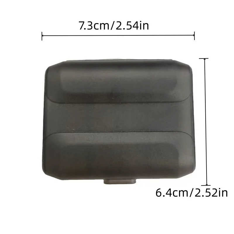 1/2/3/4/5Pcs Portable Battery Storage Boxes for AA/AAA Batteries, Durable ABS Material Battery Protection Box