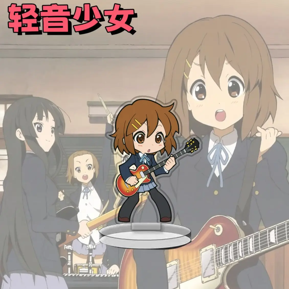 ك أون! حامل أكريليك هيراساوا يوي عرض الشكل أنيمي كوتوبوكي تسوموجي مجموعة مكتب زينة زخرفية إكسسوارات هدية