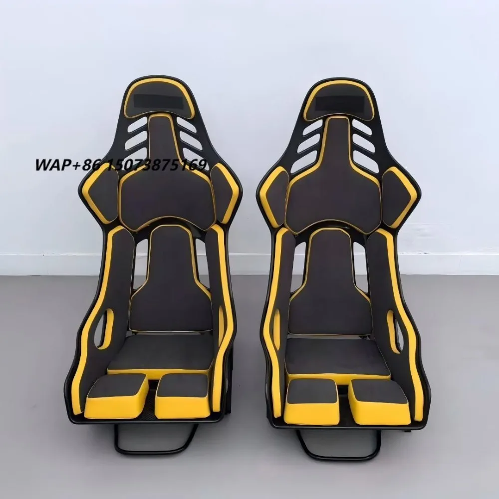 Factory Custom Car Seats Fashionable Red Bucket Seat Universal Rail Recaro Car Seat
