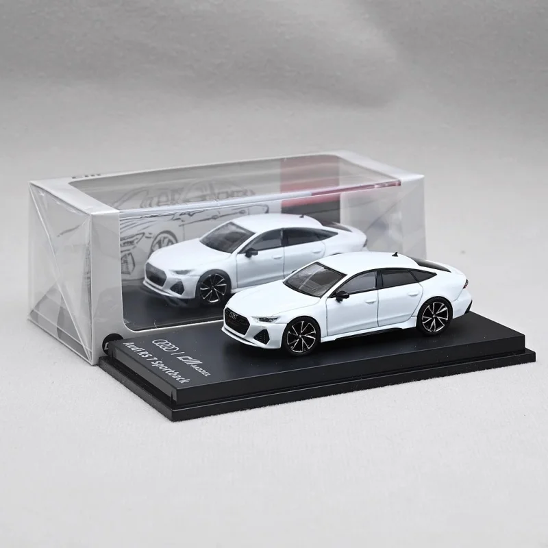 Decoração do modelo do carro da liga para Audi, RS7 Hatchback Coupe, licença genuína do ponto, 1:64 cm