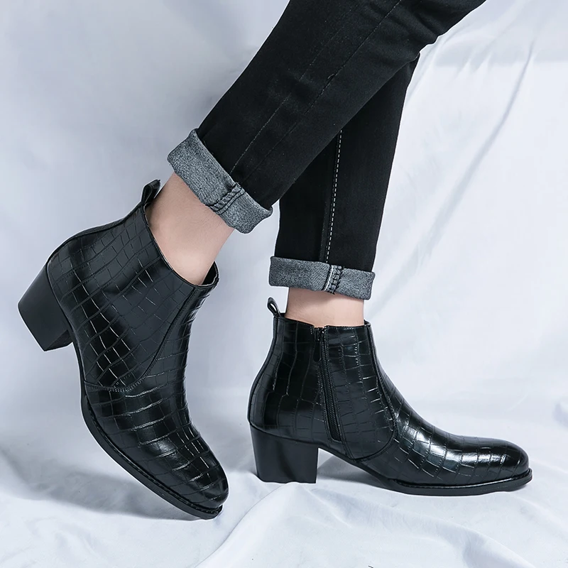 دعوى أحذية الرجال مكتب أحذية من الجلد جديد المهنية ماركة أحذية رياضية أحذية الزفاف الذكور فستان اجتماعي أحذية في الهواء الطلق الأحذية الرسمية #5