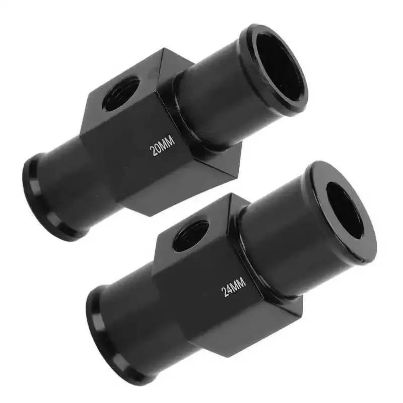 Medidor de temperatura del agua para motocicleta, adaptador Universal de 16MM, 18MM, 20MM, 22MM, 24MM, Sensor de temperatura del radiador, manguera