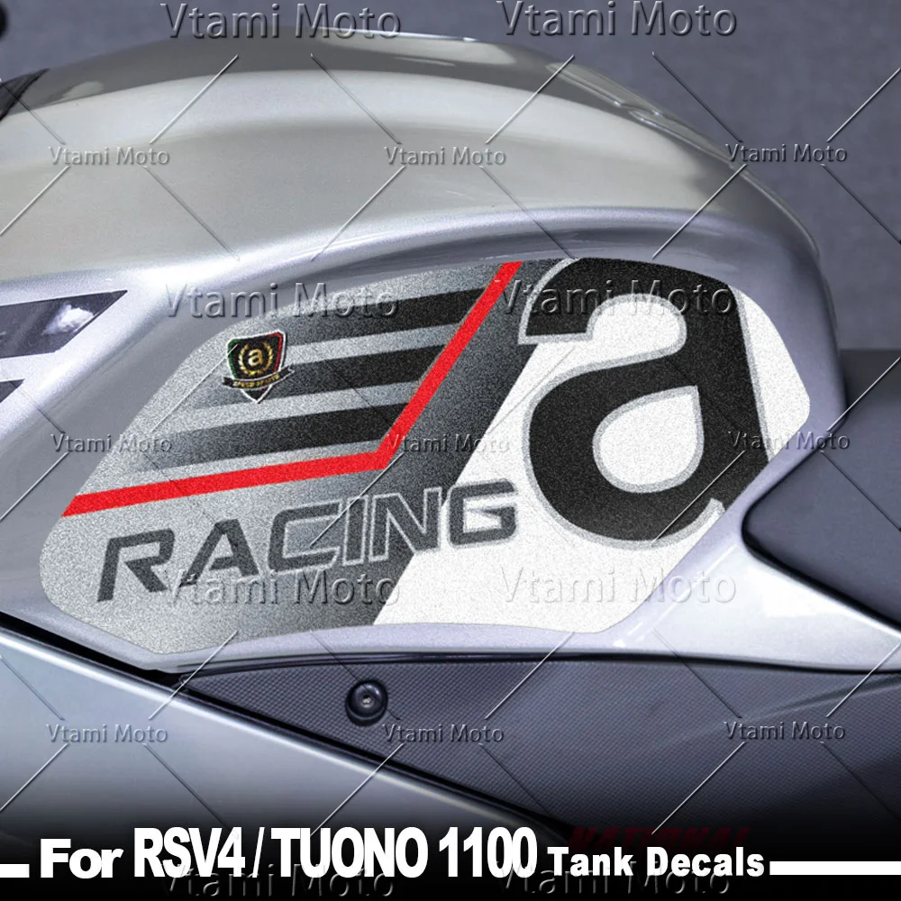 

Motorcycle Tank Sticker Fuel Tank Traction Pads Protection Decals For Aprilia RSV4 2010-2021 Tuono 1100 2015-2020